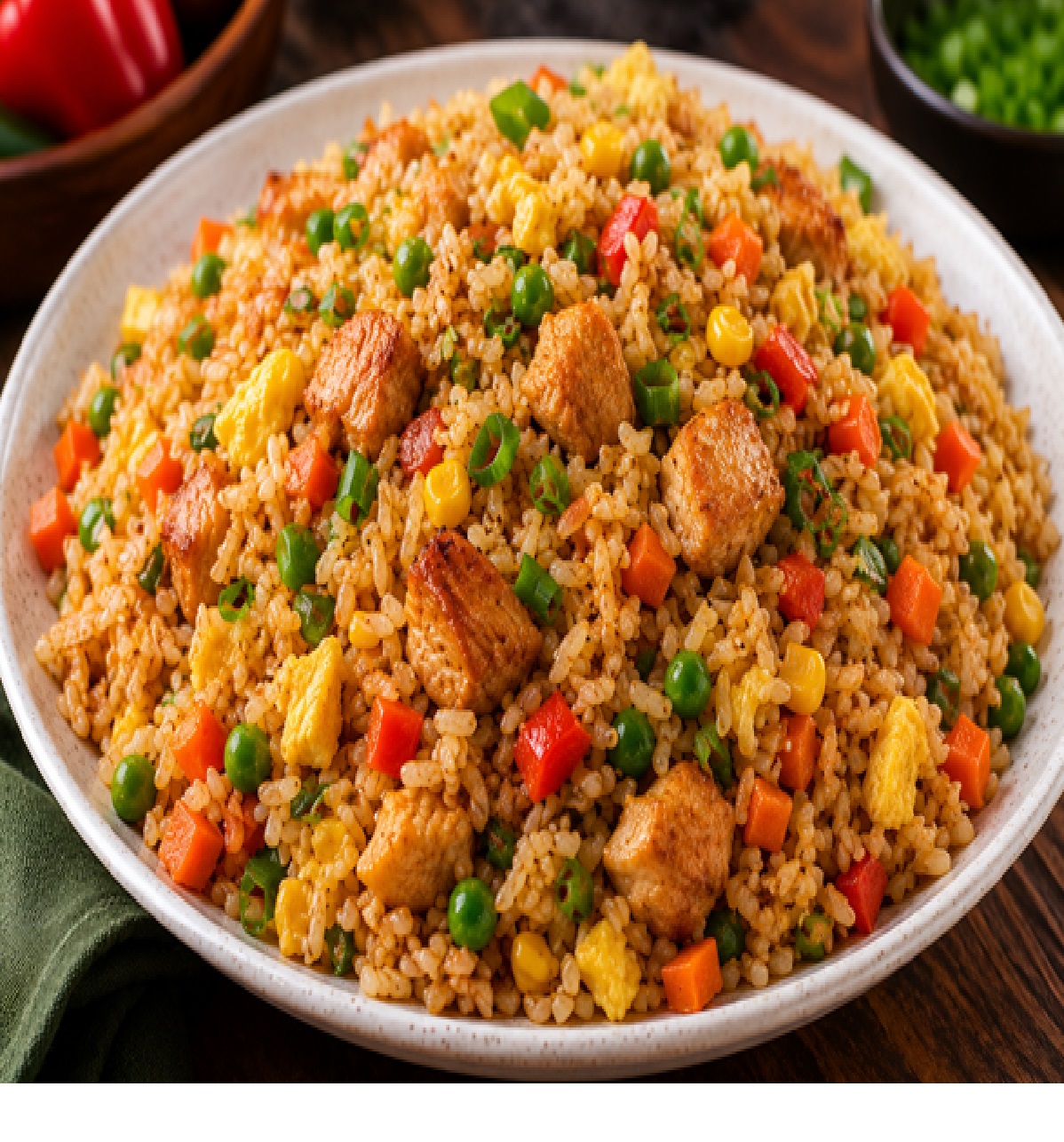 Plate of Fried Rice